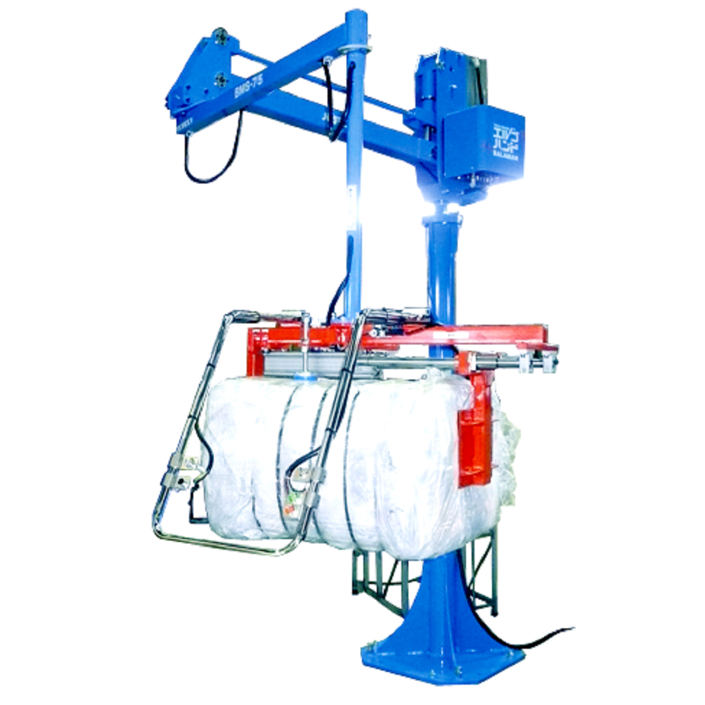 Sale roll handling hydraulic stretching energy manipulation