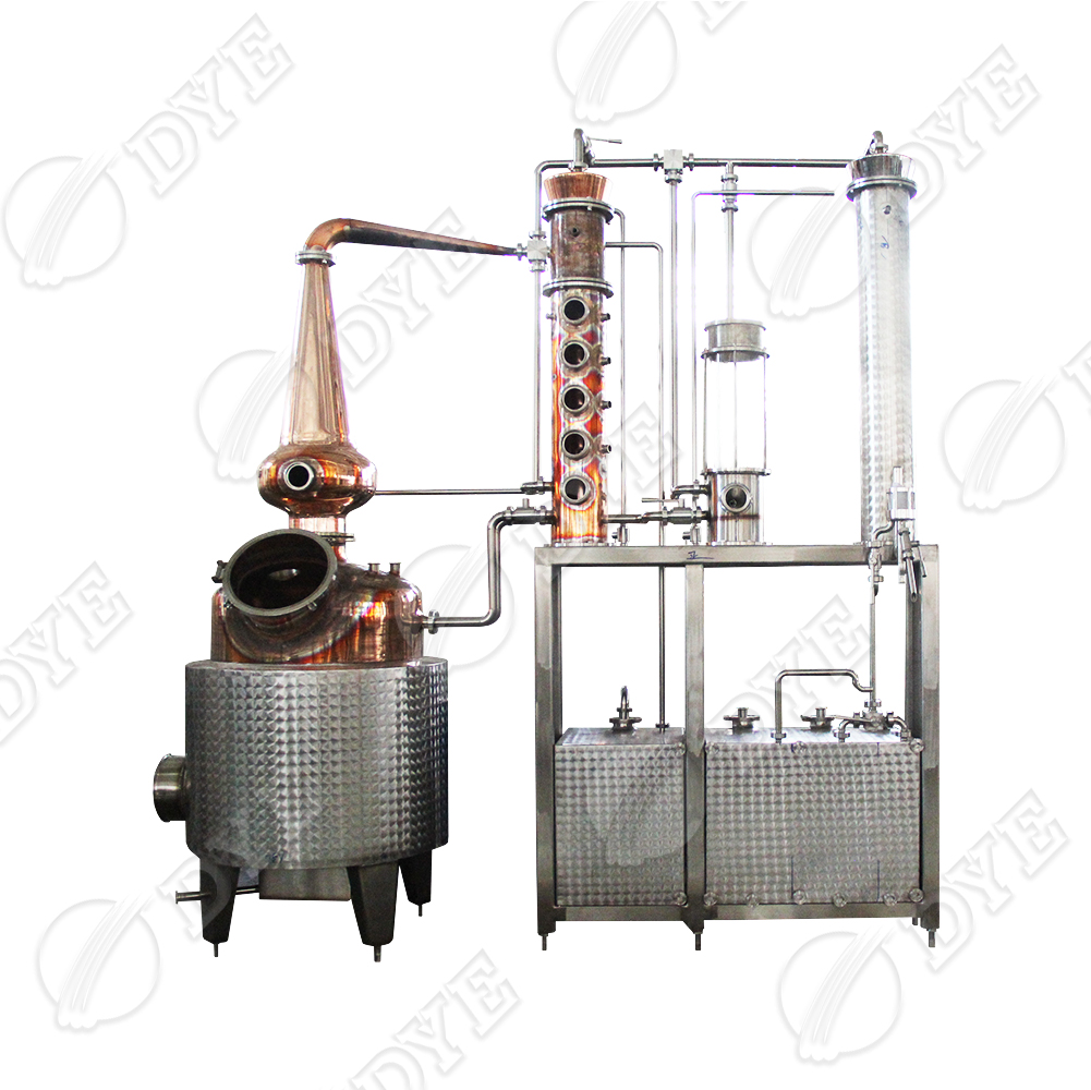 DYE home still test still economic whisky gin, водочный стеклянный завод, оборудование, колонка, тройной зажим, подключение, электрическое газовое отопление