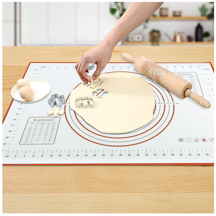 Reposteria Non-Stick Dough Rolling Baking Mat Tapis De Cuisson Antiadh 400X600 Pastry Dough Mat 45-60
