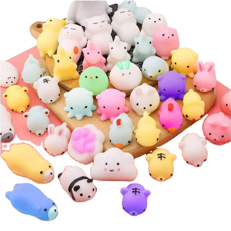 2022 New Stress Relief Toys Random Pack Soft Small Animal Squishy Squeeze Toys For Kids Squishy Fidget Toys