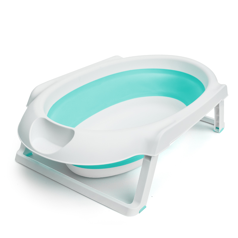 New Plastic New Foldable Baby Bathtub Folding Baby Bathtub with Portable Folding Bathtub