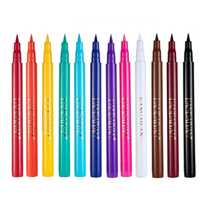 New Arrival Waterproof Long Lasting Glue Stamp White Color Eyeliner Pencil