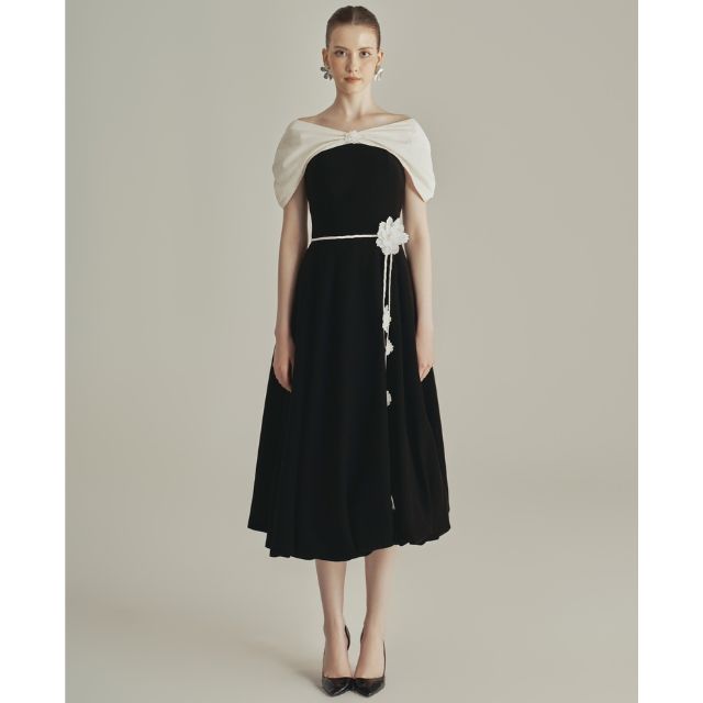 High Fashion Raven Dress Women's Dresses Elegant Style Casual Clothing For Daily Life ODM Services Made In VietNam