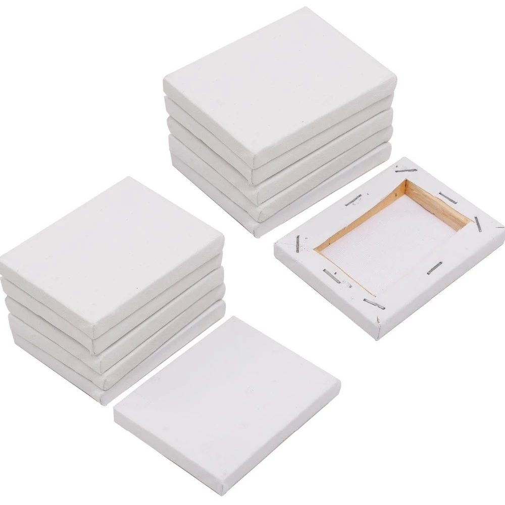 Mini Stretched Artists Canvas Small Art Board Acrylic/Oil Paint 2.7X3.5 Inch(7*9cm) Mini Blank Canvas