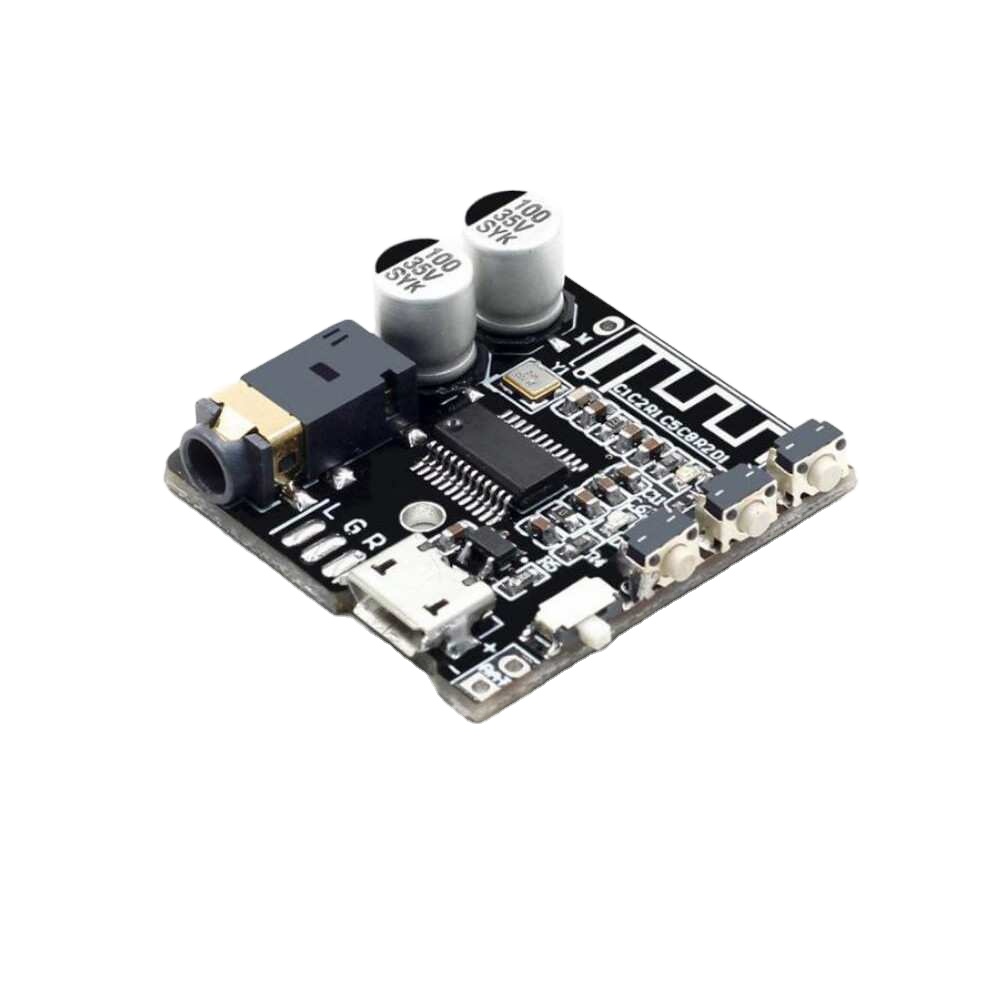 VHM-314 V.20 BT 5.0 Audio Receiver Board MP3 Player Module Wireless Music Lossless Stereo Decoder Board With Button