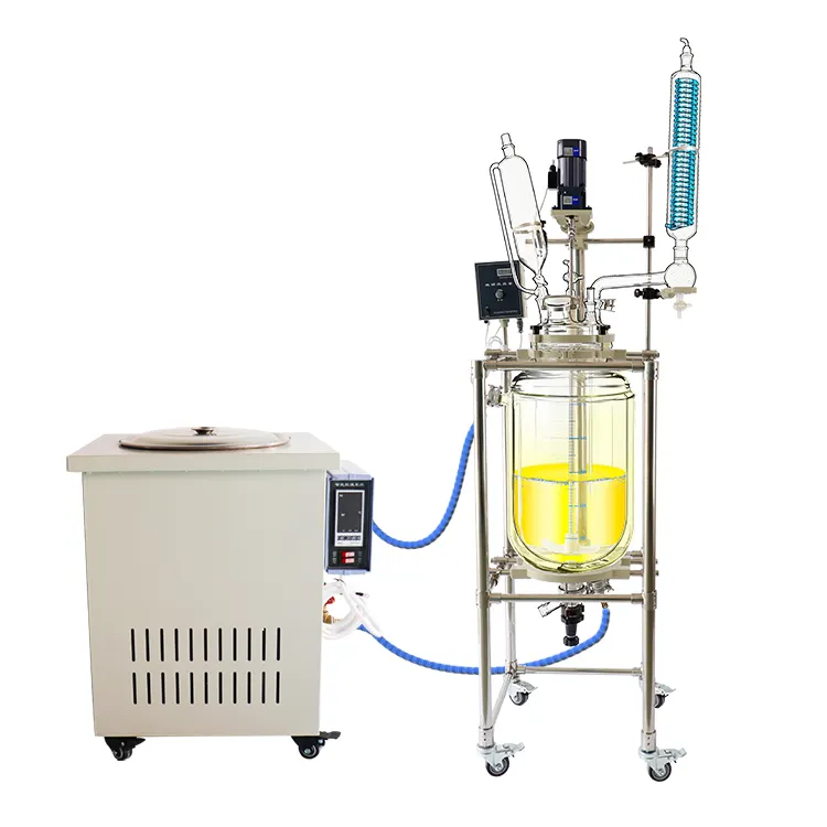3L Small Volume Heating Mantle Chemical Glass Reactor