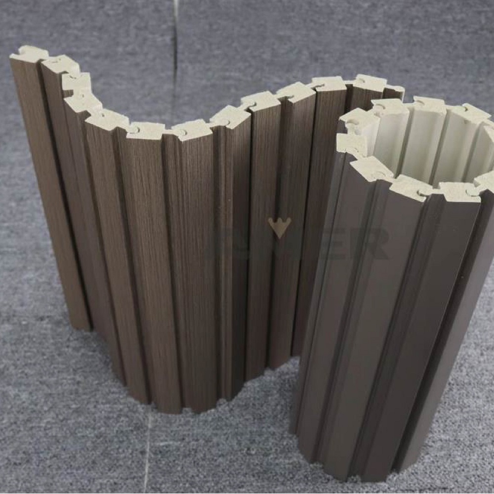 Amer Collapsible High Density Decorative Fluted Indoor PS Flexible Wall Panels Moulding Plastic Boards Interior For Living Room