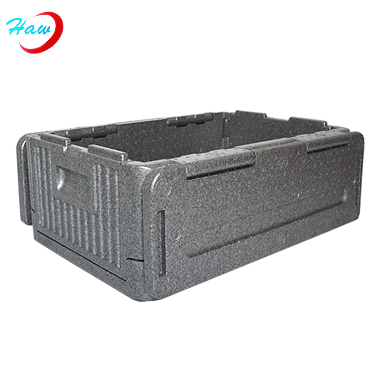Custom Size Camping Cold Chain EPP Foam Insulated Container Food Delivery Thermal Cooler Boxes