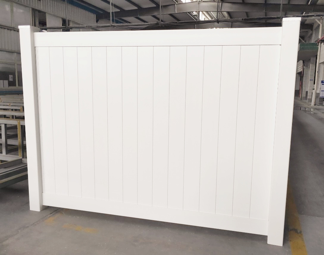 ПВХ виниловые полностью конфиденциальности Fencesupply и установить Китай Виниловые Ограждения Поставки