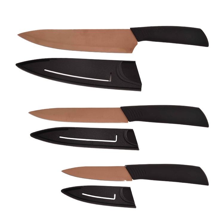 Popular 4pcs Set of Knives Kichen chef knives set professional Stainless Steel Kitchen Knife Set