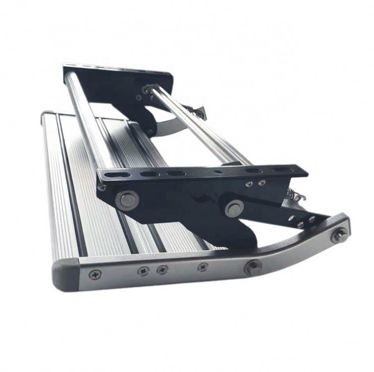 Factory direct sale Flexible aluminum alloy Double layers rv caravan Trailer folding ladder for motor home