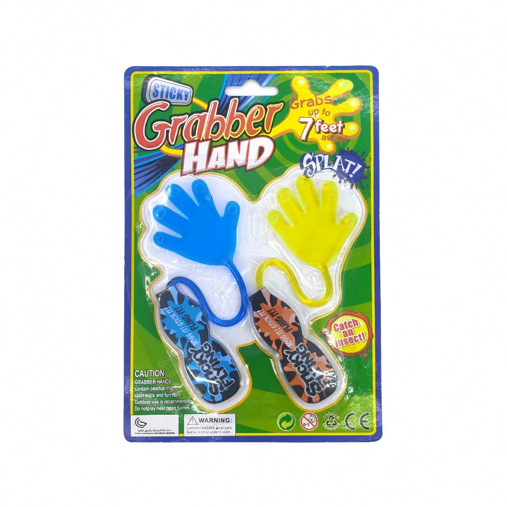 Eco Tpr Soft Plastic Sticky Hand Yoyo Toy For Kids Novelty Toys Sticky Hands