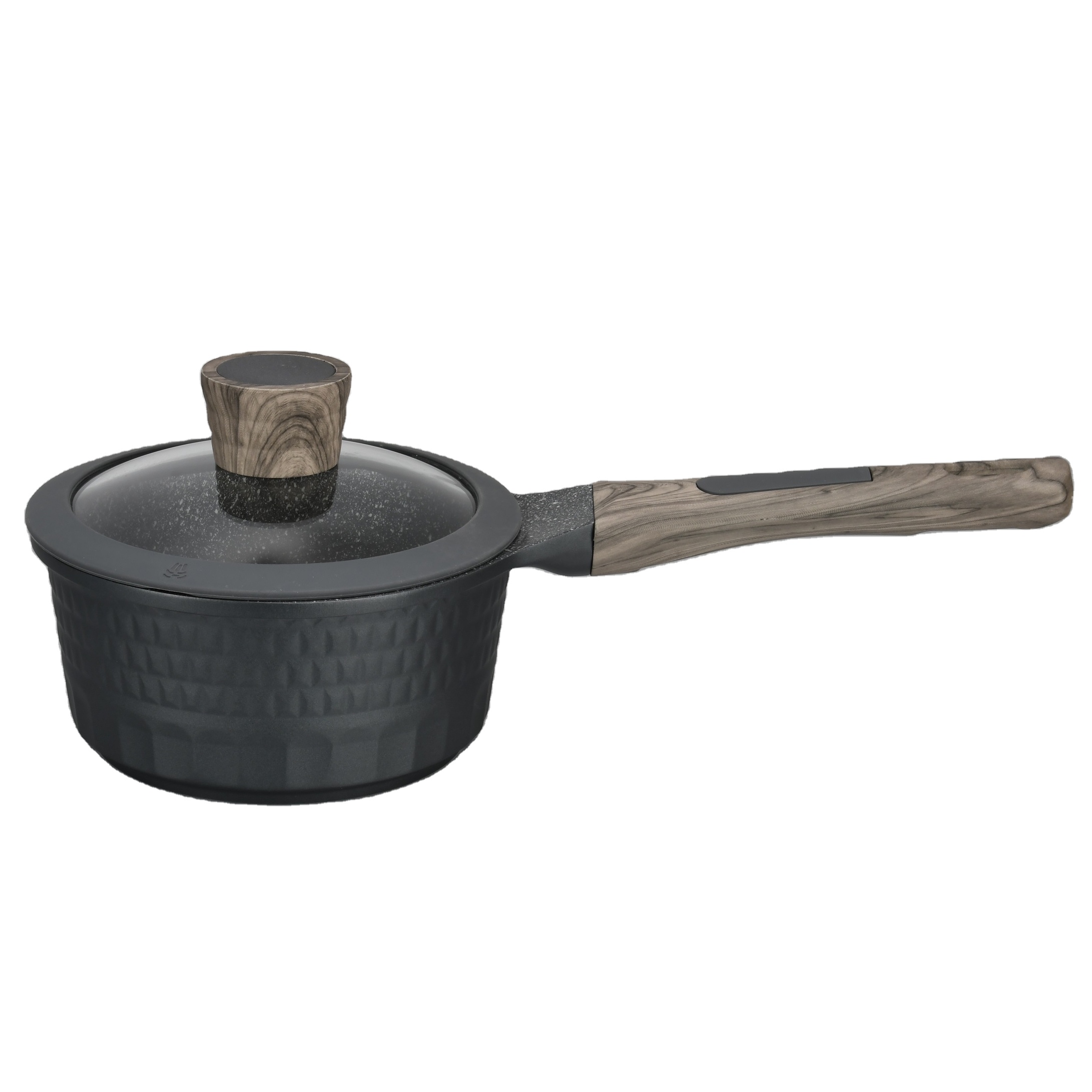 Home use and commercial use multi-functional sauce pan aluminum alloy small milk boiling pot