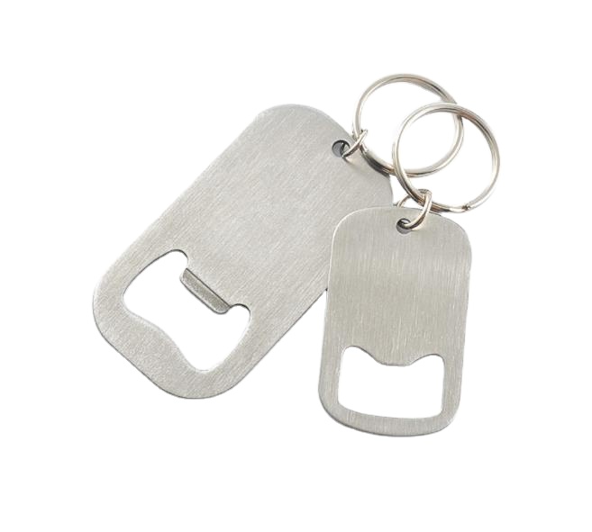 Stainless steel beer bottle opener keychain for Bartender Drink Bottle