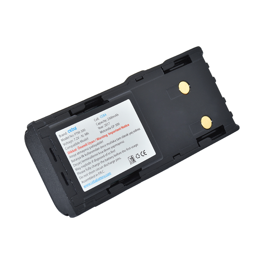 Ni-Mh AA 7.5V 2400mAh Walkie Talkie Battery Pack for Motorola GP88 GP300 LTS2000