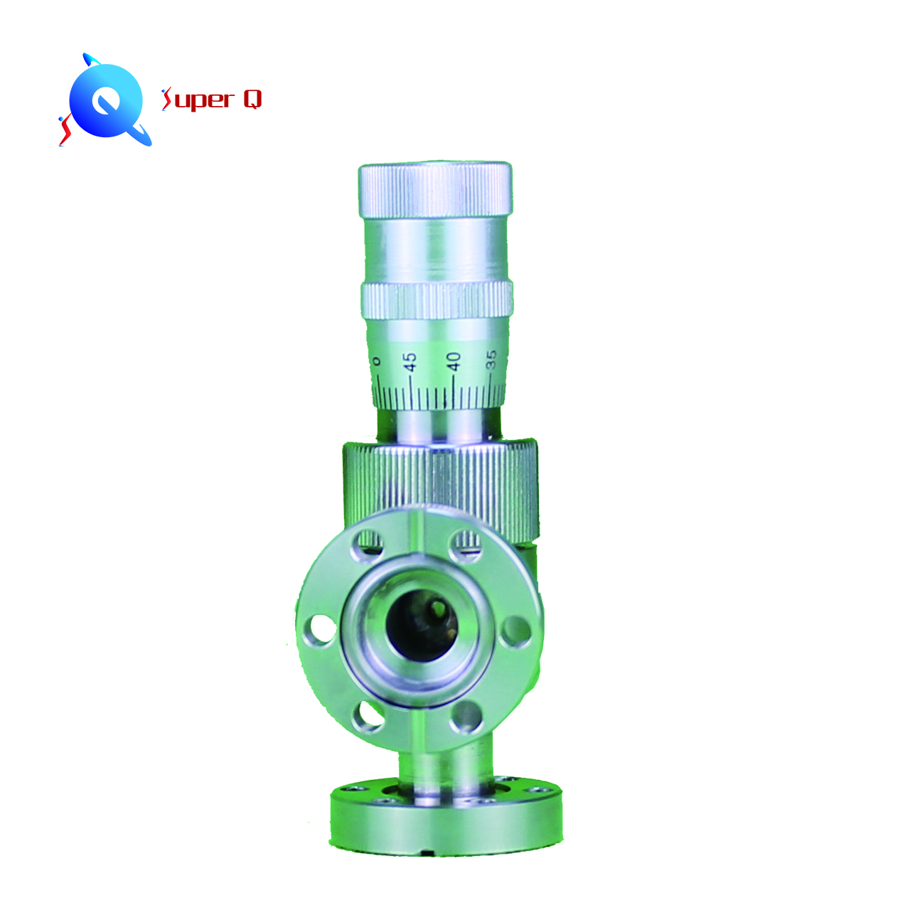 DN0.8mm CF фланец UHV высоковакуумный Дозирующий клапан