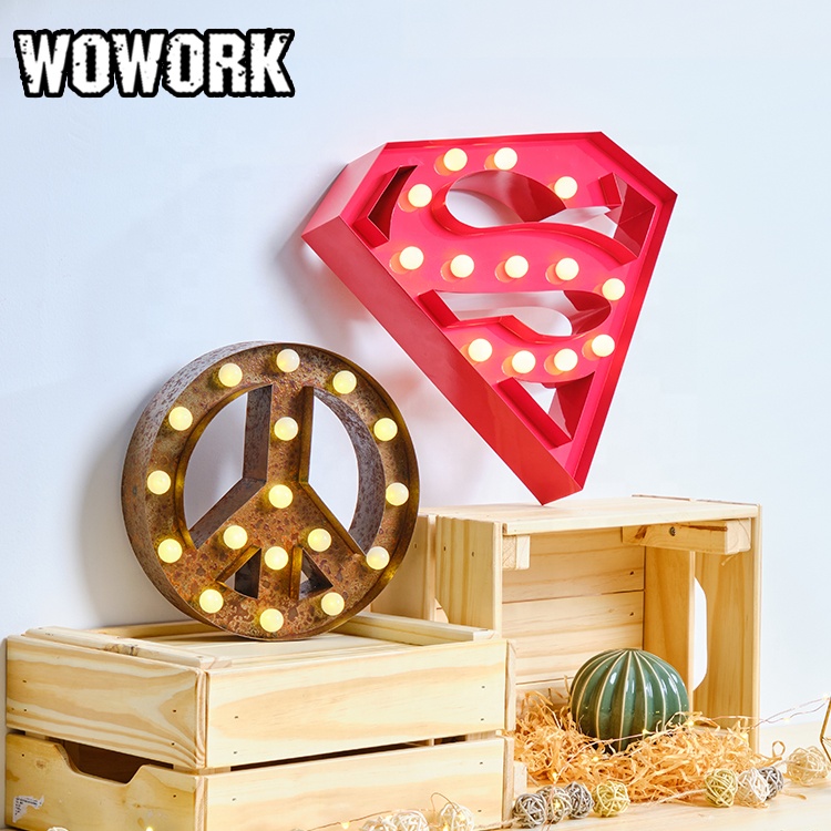 WOWORK vegas шатер, светящиеся буквы для использования в помещении и на улице