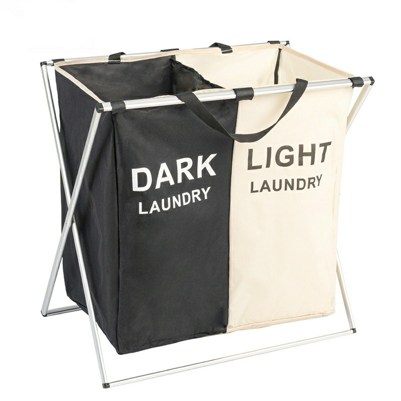 2 and 3 tier large storage heavy duty oxford laundry bags