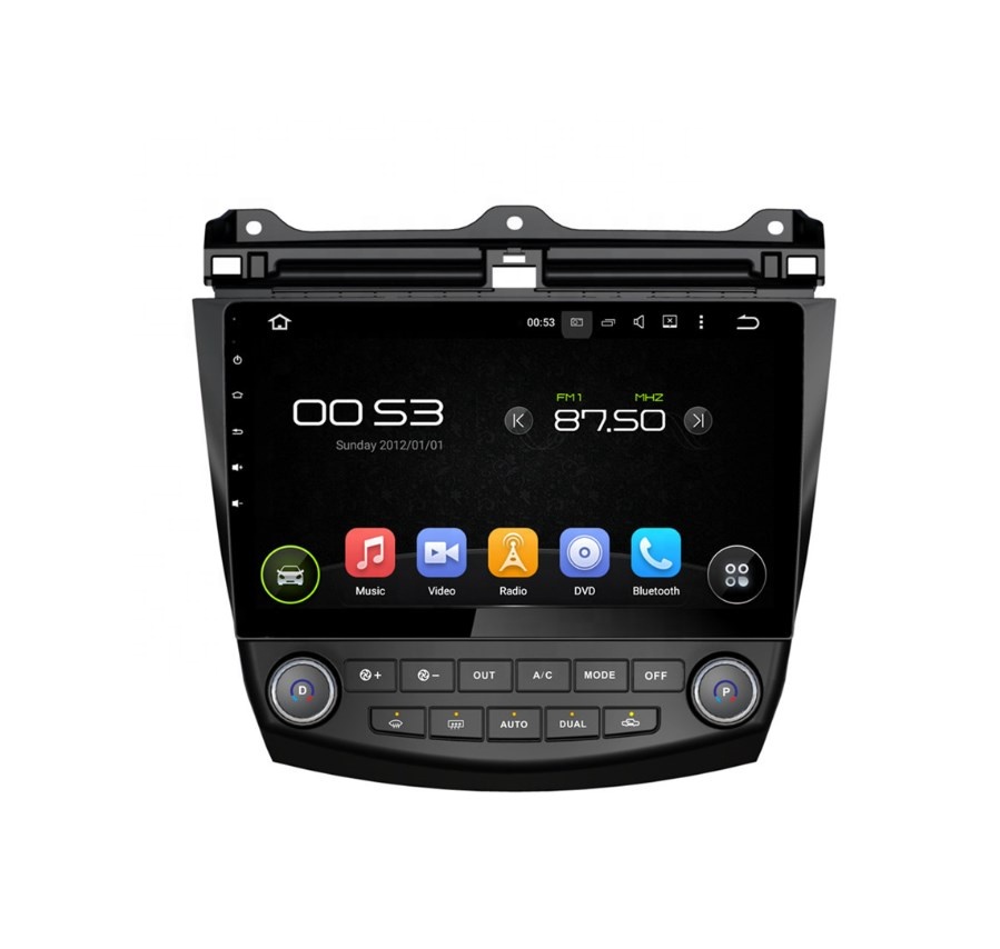 Автомобильный dvd-навигатор на Android, 10,1 дюйма, аудио, стерео, мультимедийный плеер DSP, автомобильный DVD-плеер для Honda Accord 7