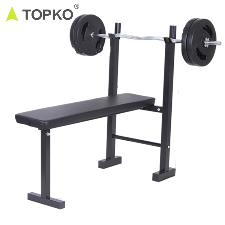 TOPKO fitness weightlifting bench gym equipment weight bench