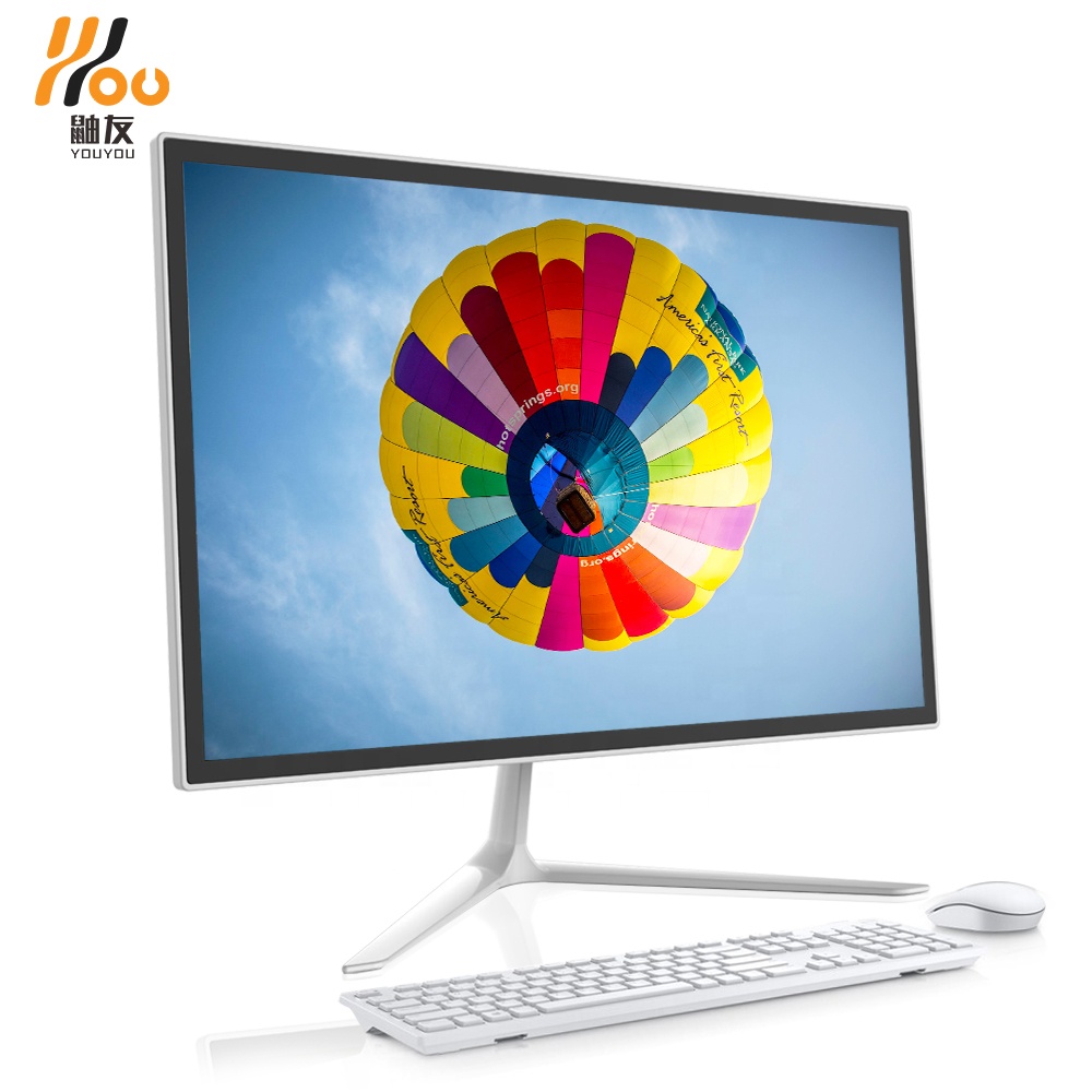 YOUYOU 19,1 дюймов aio 19,5 "i3 380 2 Гб ОЗУ 320 hdd Wi-Fi колонка, сенсорный экран все в одном ПК компьютер