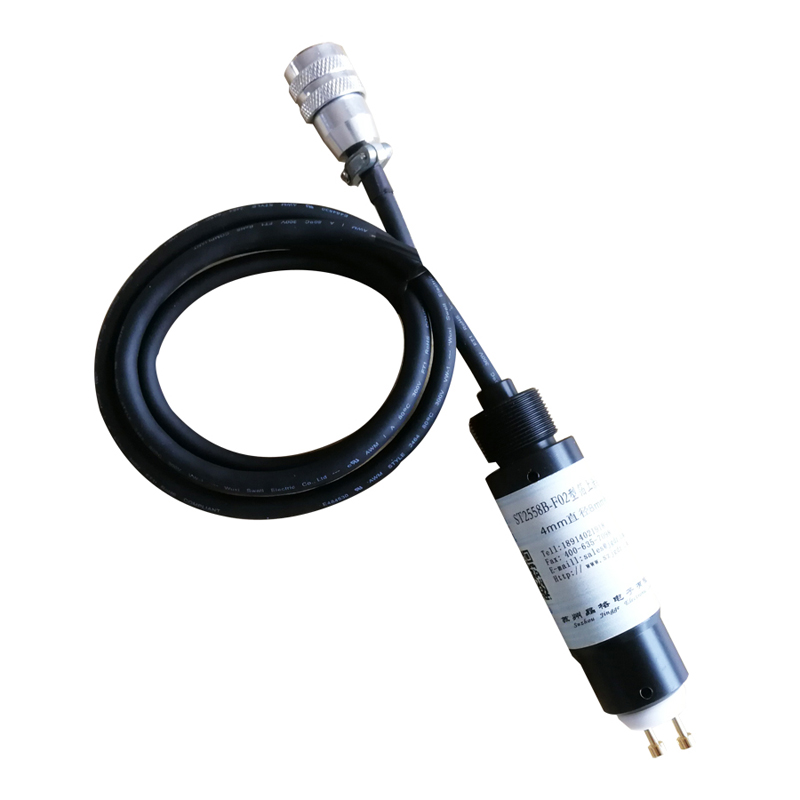 Four-probe square resistance test probe head