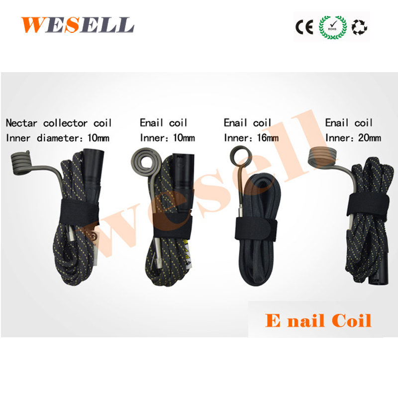 The Factory Wholesale 10mm/16mm/20mm Electric Enail Coil Heater 110V/220V with K Type Thermocouple