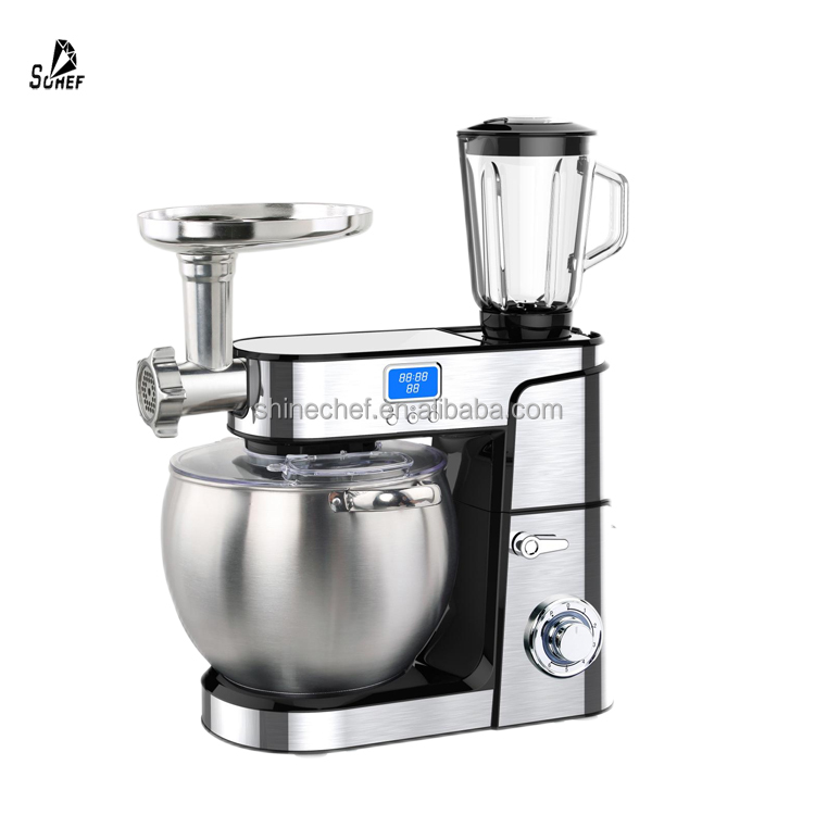 5 кг 12L стенд торта пекарни миксер Kitchenaid итальянская домашняя спиральная машина для хлеба коммерческих миксер для теста с блендер