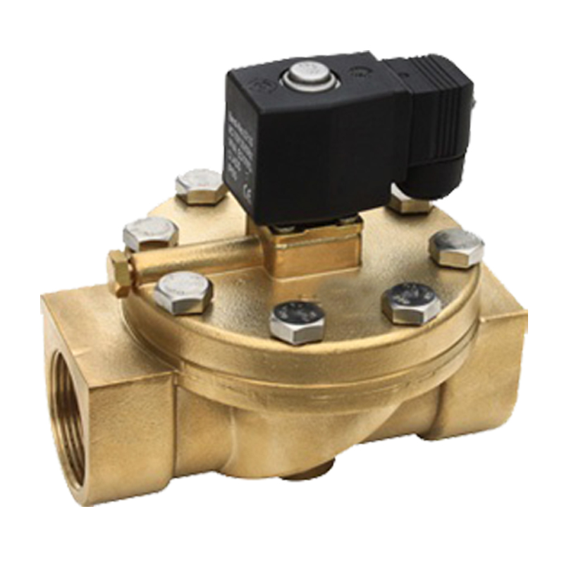 2MPa, NC and 1.25" servo-operated solenoid valve is nice choice for Autoclaves/sterilizers, Compressors and vacuum pumps