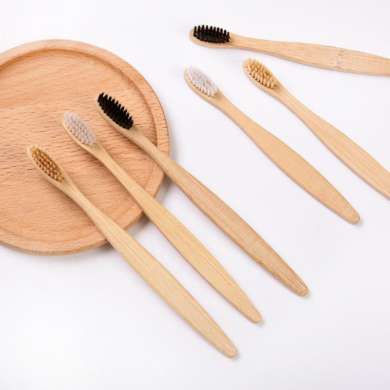 2021 New Best eco friendly 100% Biodegradable Private Label Organic Bamboo Toothbrush
