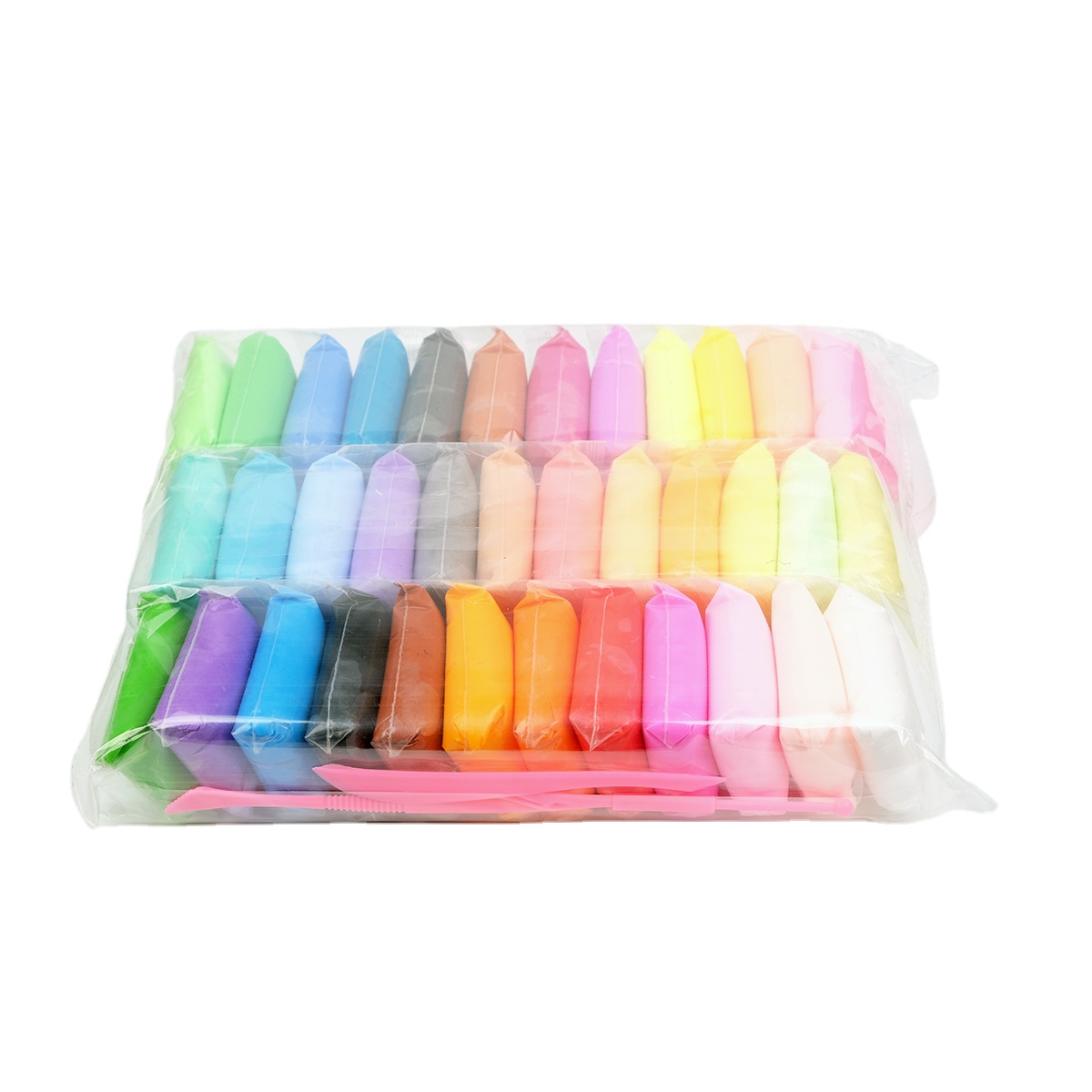 36 Colors Art Crafts Gift Safe And Non-Toxic Modeling Air Dry Clay Magic Clay Kit Plasticine For Child