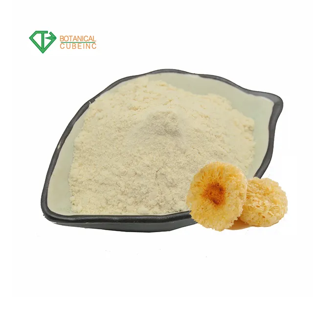 BCI. Raw Material Cosmetic Grade Tremella Fungiformis Extract Powder Tremella Mushroom Snow Ice Powder With Polysaccharide