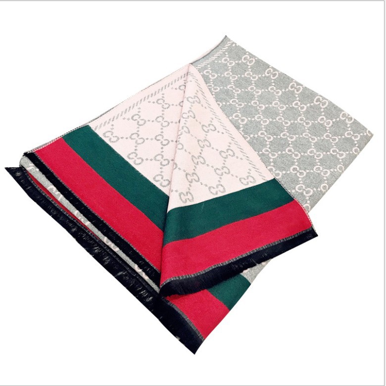 2021 Other Scarves Keep Warm New Fashion Korean Style Famous Brand CC Letter Cashmere Acrylic Winter Fall Autumn Scarf for Women