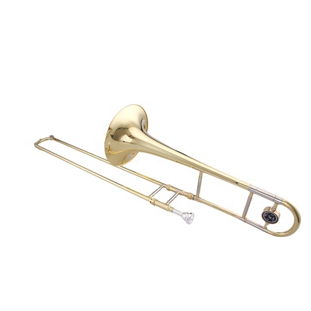 Желтая латунь Tenor Trombone Горячая продажа в Китае