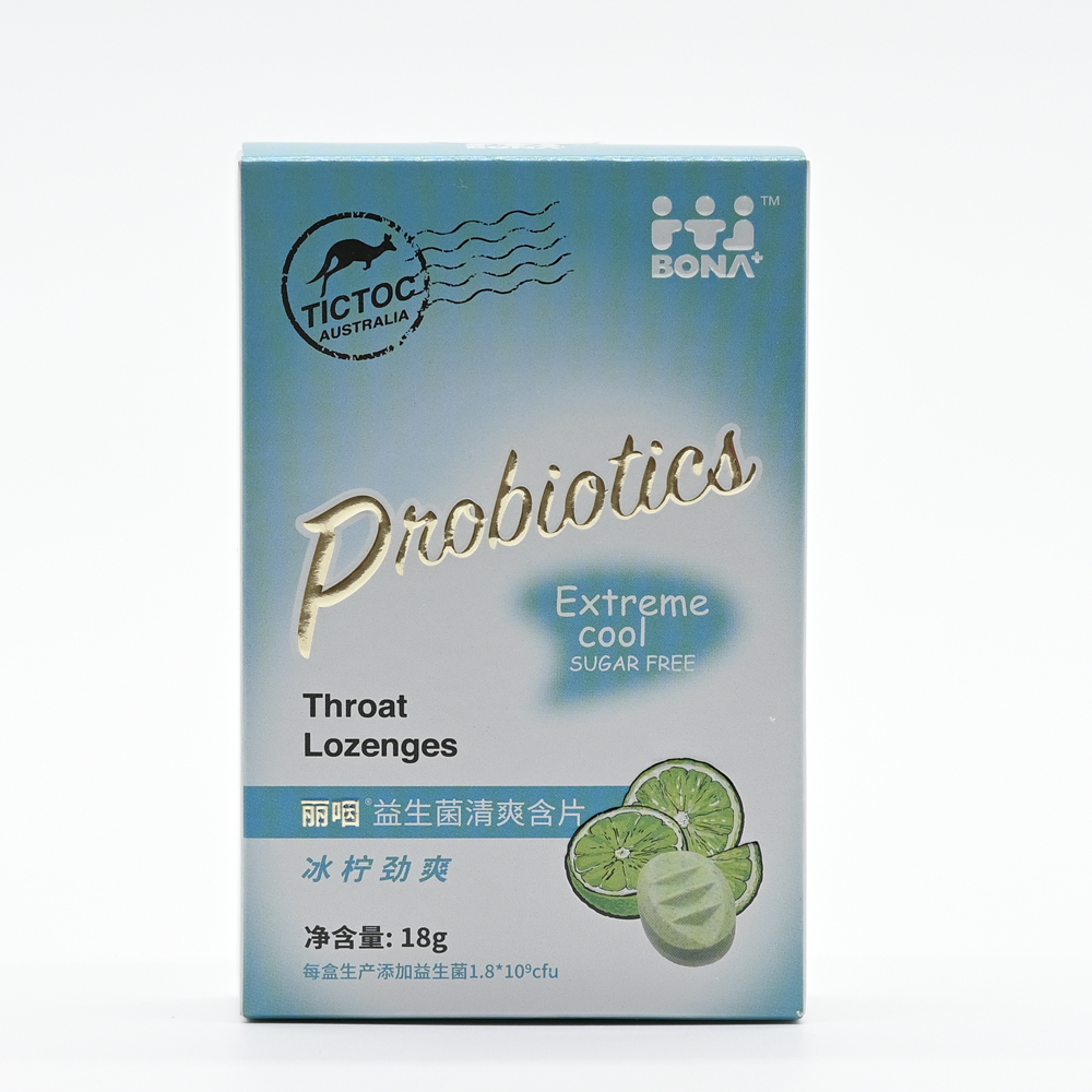 Portable Plastic Bag Flavored Bulk Pressed Probiotic Refreshing Sugar Lemon Hard Candy