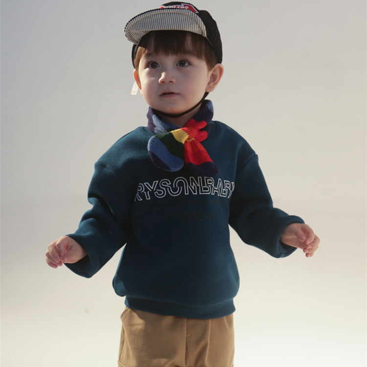Vendors Wholesale Custom Kids Clothing Crewneck Baby Sweatshirt