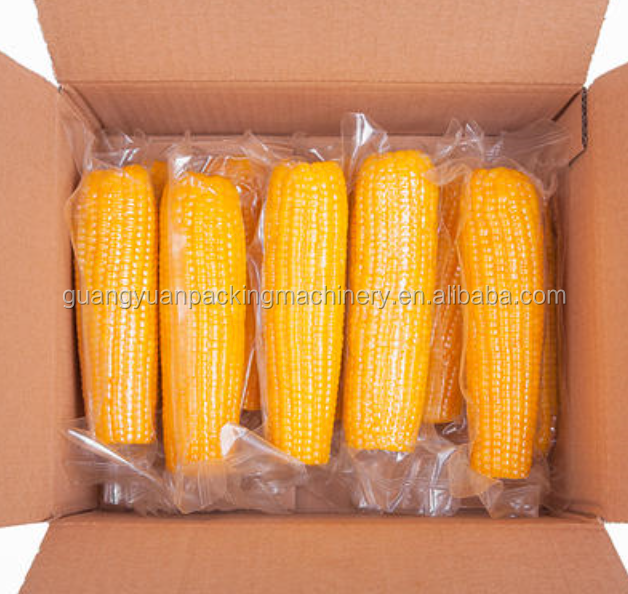 Full Automatic Sweet/ Waxy Instant Corn Production Line Corn Vacuum Packing Machine With CE