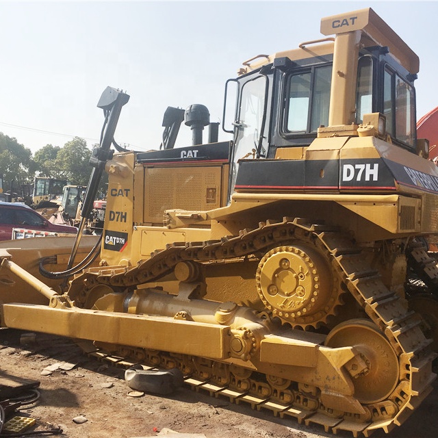 Вторая рука CAT D7R бульдозер/Подержанный cat d7r/d7h/d7g в Шанхае