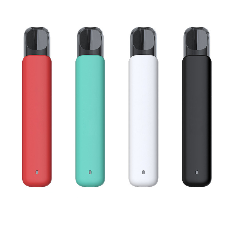 Lightweight plastic electronic atomizer Rectangular 350mAh 1.6ohm 9-12W Candy color Vape