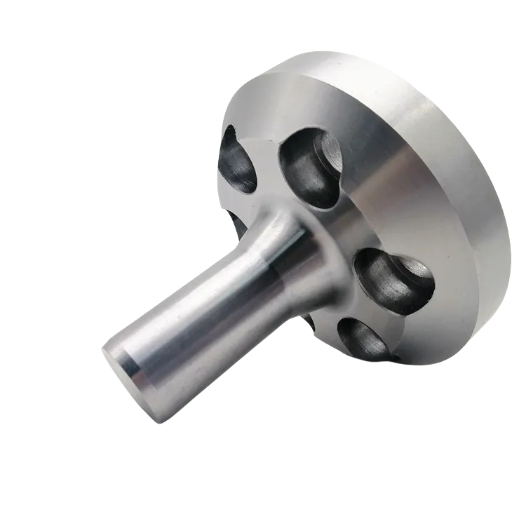 Dust Proof Cover Precise Parts Milling Components Spare Fabrication Custom CNC Turning Stainless Steel Shaft Metal Flanged 8mm