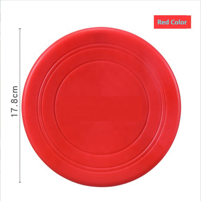 Dog Flying Disc Indestructibel Disc for Large Dogs Rubber Discs for Training Heavy Duty Durable Freezbee for Pets