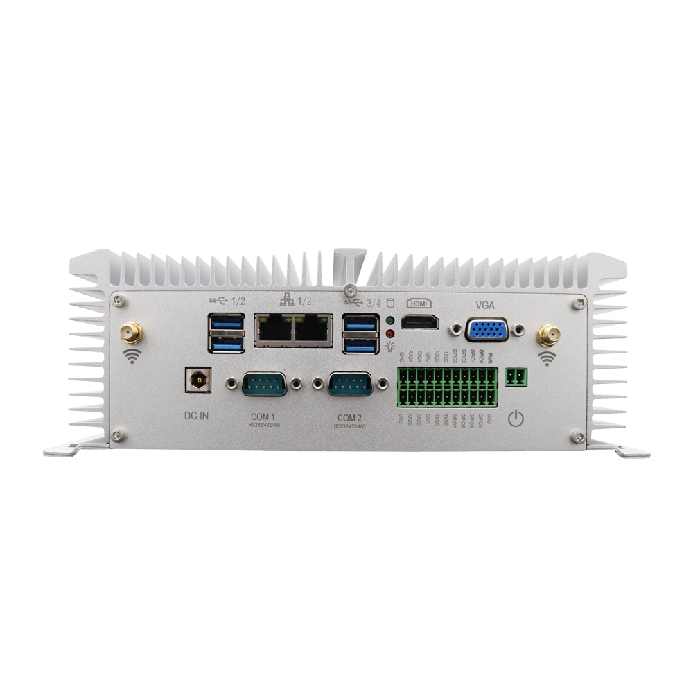 Низкая цена Низкое энергопотребление Win10/Linux core i5 8250U 8th Gen Мини ПК с SSD + HDD GPIO VGA HD