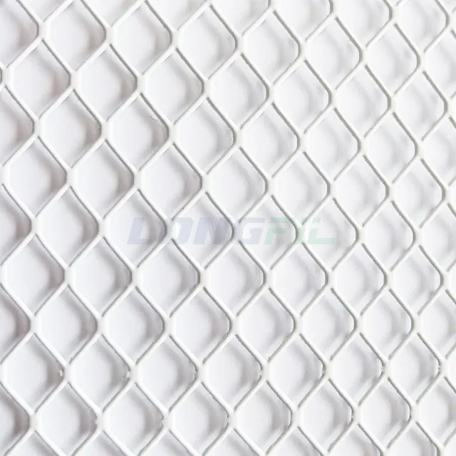 HEPA Mesh Powder Coated Expanded Mesh Air Filter Protection Face Guard Baike Oven Baked Enamel Paint Mesh For Filters