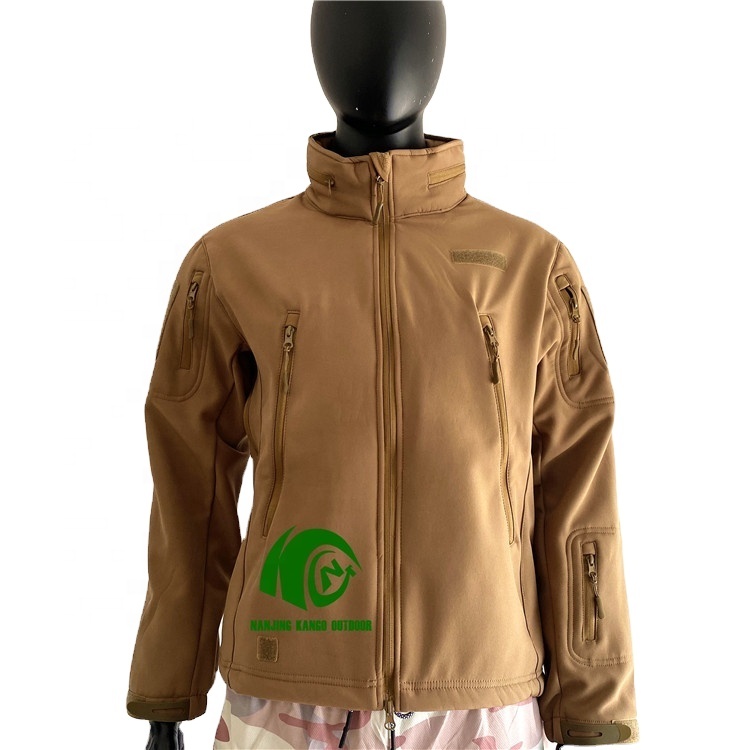 Kango High Quality Softshell Jacket Military Uniform New Design Man Lightweight Waterproof Softshell Jacket