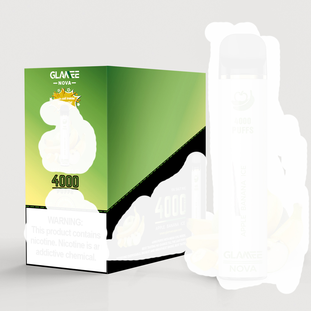 Glamee NOVA 4000 Vape Pen FREE SHIPPING from Chinese factory original Glamee