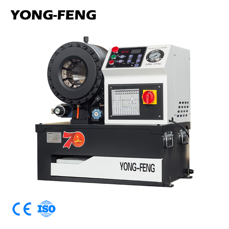 YONG-FENG Y120 новый стиль гидравлическая шланговая прессовочная машина