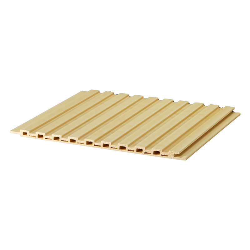 Plastic Indoor Slat Wood Plastic Composite Wpc Cladding Easy Install Wall Panel