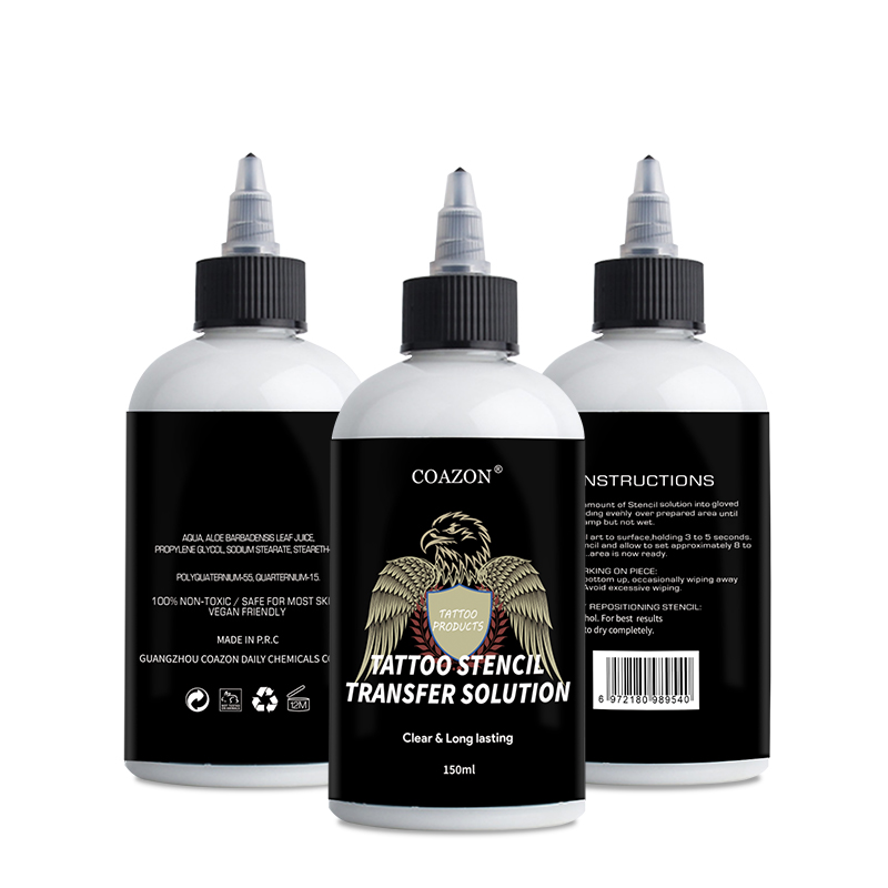 Longer lasting Tattoo transfer stuff stencil care tattoo Application Gel Solution For Sharp Dark & Clean Stencils 4oz