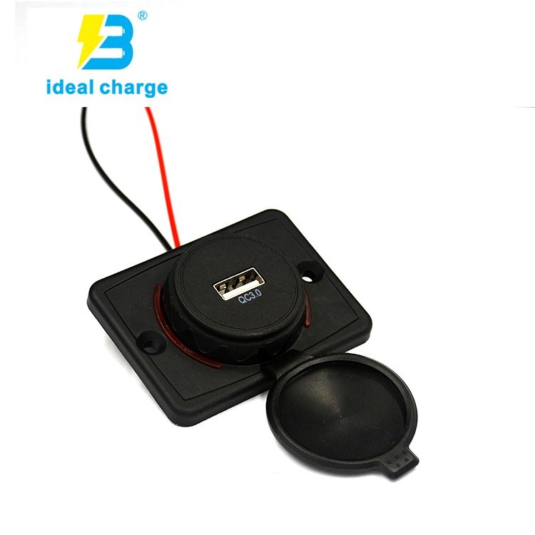 QC3.0 выход Тип и мобильный телефон использование один порт QC3.0 usb зарядное устройство 5 В/9 В/12 В Быстрая зарядка
