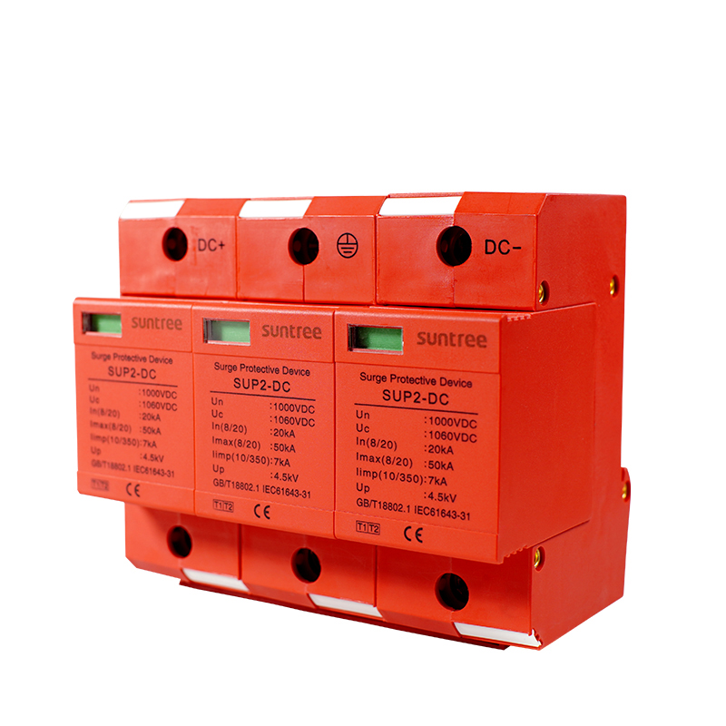Suntree DC 800V 20KA 50KA новейший красный SPD Защита от перенапряжения